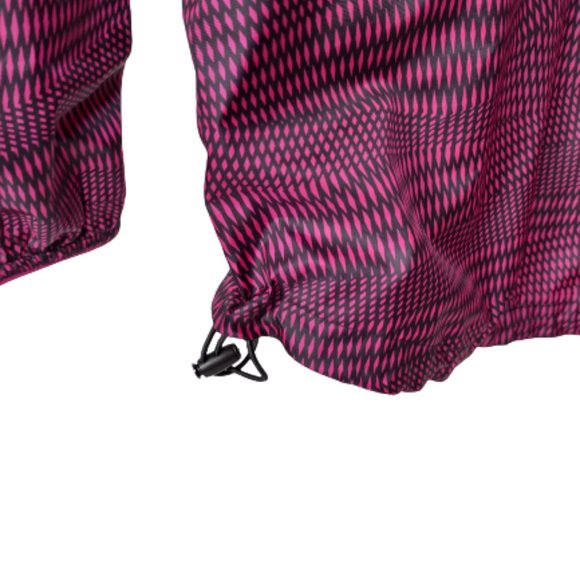 Nike Track & Field Pink Black Jacket Hooded XS Women - Picture 5 of 8